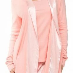 PJ Harlow SHELBY Satin Trimmed Jacket