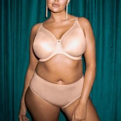 Elomi Lingerie Elomi Smooth UW Non-Padded Bra EL4301 - Sahara