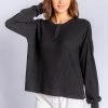 PJ Salvage Cozy L/S Top RZCOLS