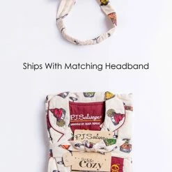 PJ Salvage Cheers Flannel PJ Set In Stone RZFLPJ