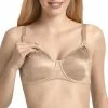 Anita 5035 Jacquard Underwire Nursing Bra - Skin