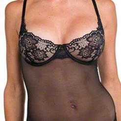 Arianne Catherine Sheer Teddy Bodysuit 2148