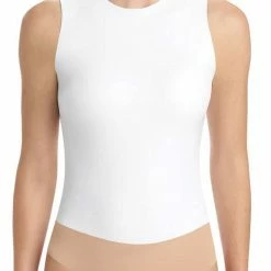 Commando Faux Leather Deep-V Bodysuit BDS014