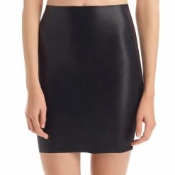 Commando Faux Leather Mini-Skort SK08