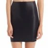 Commando Faux Leather Mini-Skort SK08