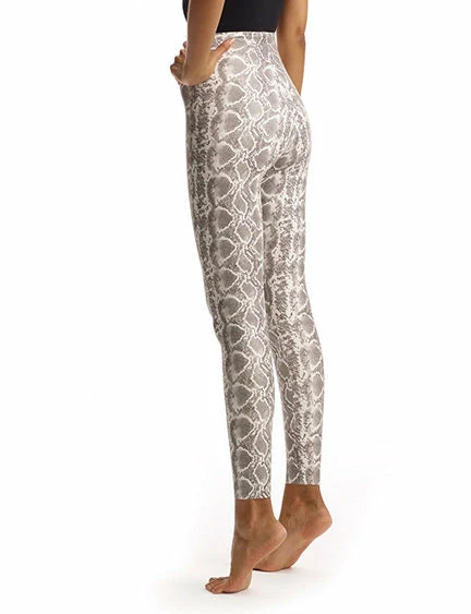 Commando Faux Leather Animal Print Legging With Perfect Control SLG50
