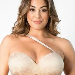 Curvy Couture Smooth Strapless Multi-Way Bra 1290