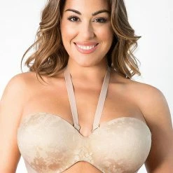 Curvy Couture Smooth Strapless Multi-Way Bra 1290