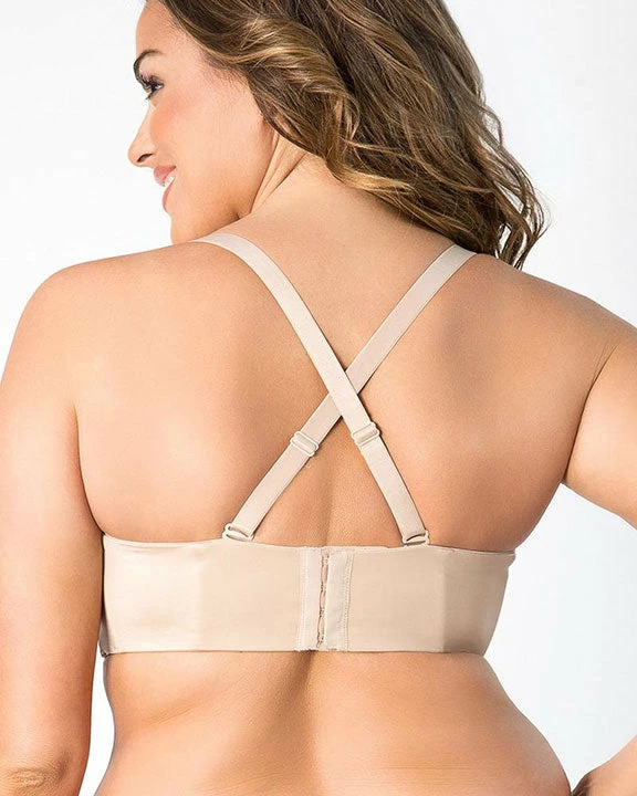 Curvy Couture Smooth Strapless Multi-Way Bra 1290