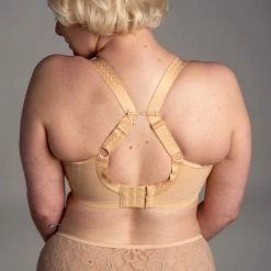 Elomi Carmen Uw Plunge Bra EL4010 - Sand Elomi Lingerie