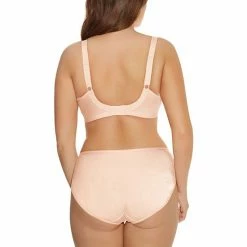 Elomi Cate Side Support Lace Smoothing Bra In Latte EL4030