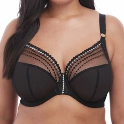Elomi Matilda Uw Plunge Bra In Black EL8900