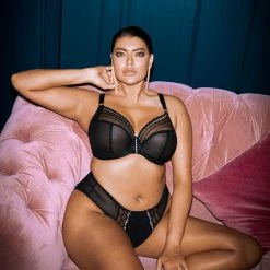 Elomi Matilda Uw Plunge Bra In Black EL8900