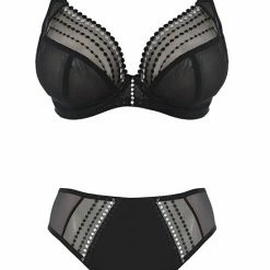 Elomi Matilda Uw Plunge Bra In Black EL8900