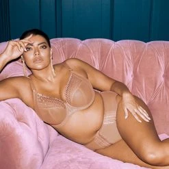 Elomi Matilda Uw Plunge Bra In Cafe EL8900