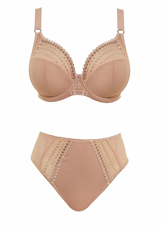 Elomi Matilda Uw Plunge Bra In Cafe EL8900
