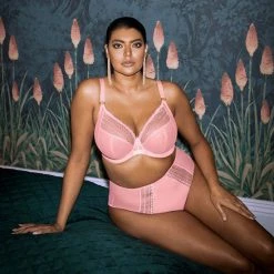 Elomi Matilda UW Plunge Bra In Rose EL8900