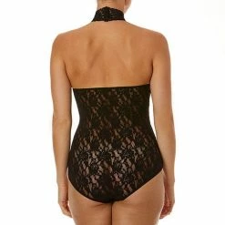 Hanky Panky Signature Lace Halter Bodysuit 488514