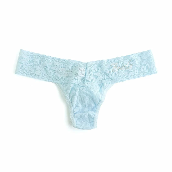 Hanky Panky 491041 Signature Lace Low Rise Bridal Thong
