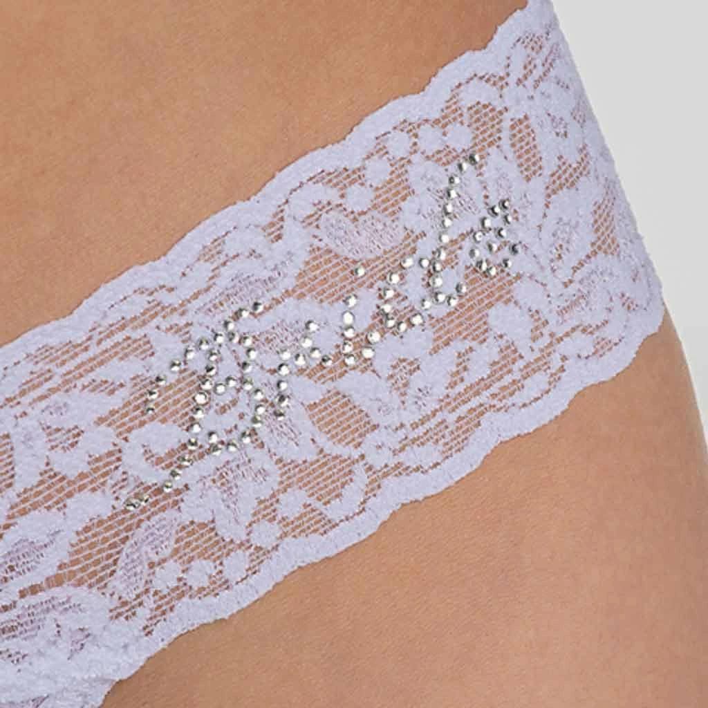 Hanky Panky 491041 Signature Lace Low Rise Bridal Thong