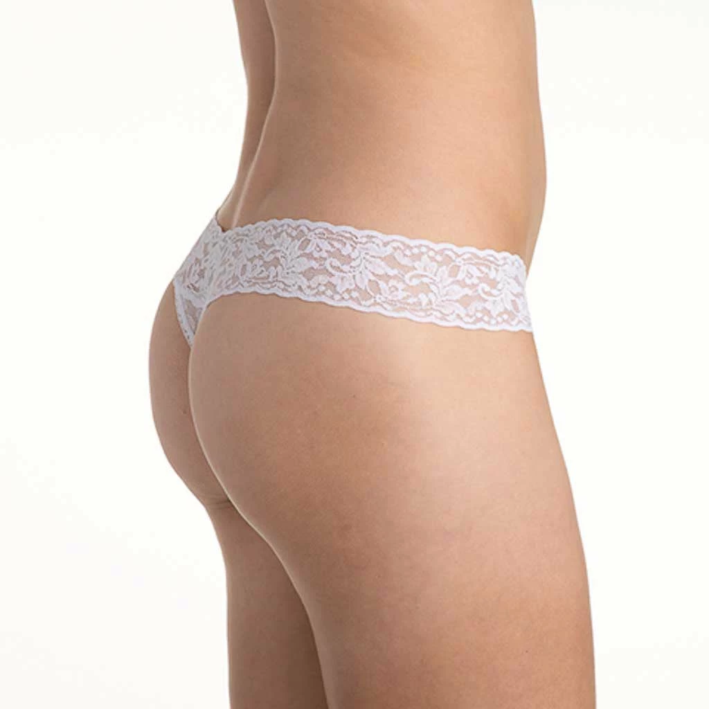 Hanky Panky 491041 Signature Lace Low Rise Bridal Thong