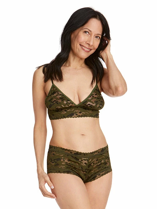 Hanky Panky Camo Lace Boyshort 4J1284