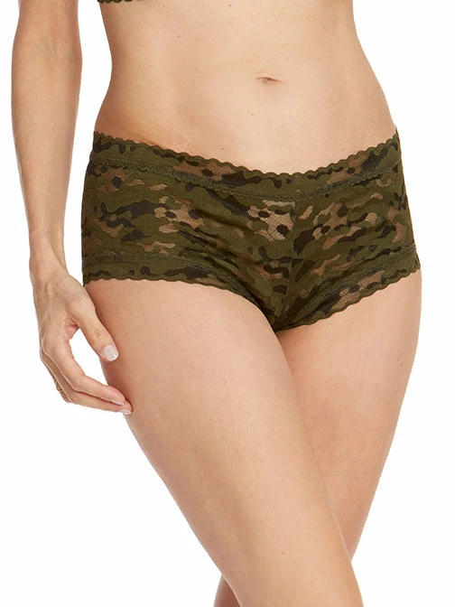 Hanky Panky Camo Lace Boyshort 4J1284