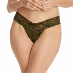Hanky Panky Camo Lace Low Rise Thong 4J1584