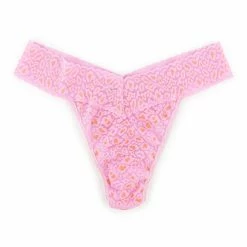 Hanky Panky Cross Dye Leopard Original Rise Thong 7J1101