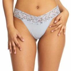 Hanky Panky Misty Supima Cotton Original Rise Thong 891802