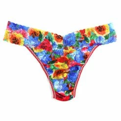 Hanky Panky Lace Original Rise Thong PR4811 - Bold Blooms