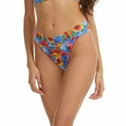 Hanky Panky Lace Original Rise Thong PR4811 - Bold Blooms