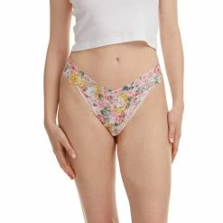 Hanky Panky Lace Original Rise Thong PR4811 - Kew Gardens