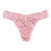 Hanky Panky Lace Original Rise Thong PR4811 - Pink Frost