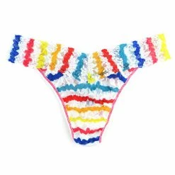 Hanky Panky Lace Original Rise Thong PR4811 - Wavy