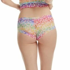 Hanky Panky Lace Boyshort PR4812 - Pride Leopard