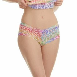 Hanky Panky Lace Boyshort PR4812 - Pride Leopard