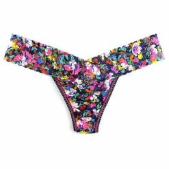 Hanky Panky Lace Low Rise Thong PR4911 - Confetti