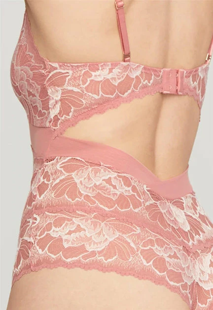 Montelle Blushing Tanga Bodysuit 9479