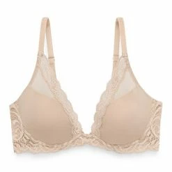 Natori 730023 Feathers Contour Plunge T-Shirt Bra - Basic Colors
