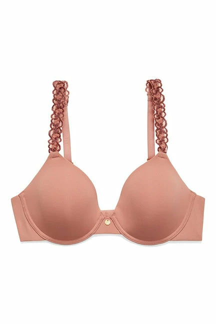 Natori Pure Luxe Contour T-Shirt Bra 732080 - Frose / Red Clay