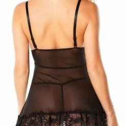 Oh La La Cheri Valentine Lace Babydoll 2139