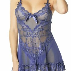 Oh La La Cheri Valentine Lace Babydoll 2139