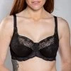 Panache Clara Balconnet Bra 7255 - Charcoal-Black