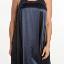 PJ Harlow LINDSAY Satin Racerback Chemise