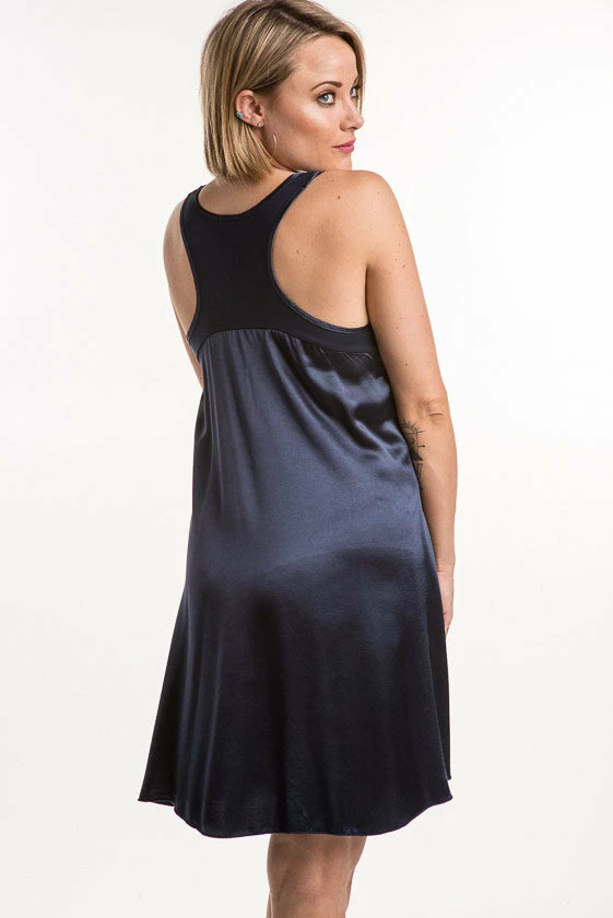 PJ Harlow LINDSAY Satin Racerback Chemise