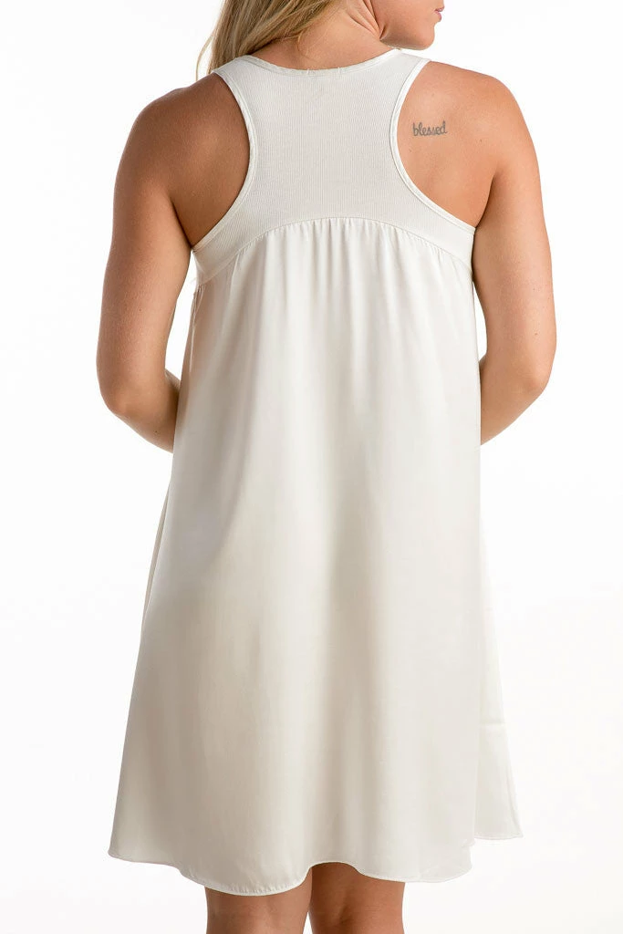 PJ Harlow LINDSAY Satin Racerback Chemise