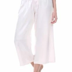 PJ Harlow Jolie Satin Cropped Capri Lounge Pant P52