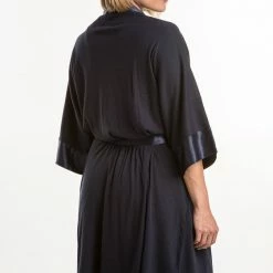 PJ Harlow SHALA Satin Trim Robe