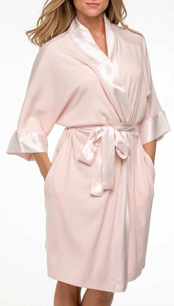PJ Harlow SHALA Satin Trim Robe